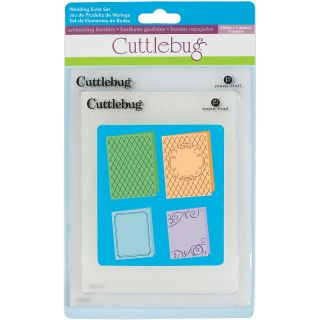 113 4717 cuttlebug cuttlebug embossing folders 4 pack wedding rating