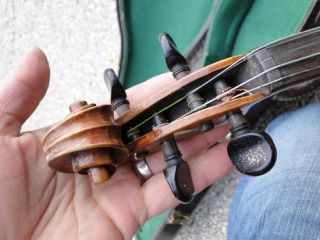 Vintage Rudolph Wurlitzer Adult 4 4 Violin w Case 1940s New York