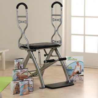 125 584 as seen on tv malibu pilates pro chair with 7 dvds and