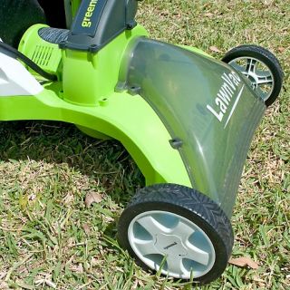 GreenWorks Electric Lawn Vac, 6 Position 14 Amp