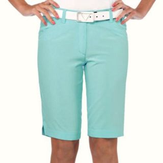 Callaway Womens Chev II Golf Shorts BEFB0011 Angel Blue Sz 6