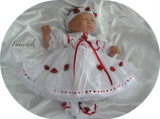 Fairytale 0 3mths Baby Frilly Dress Set Fake Baby 20 24