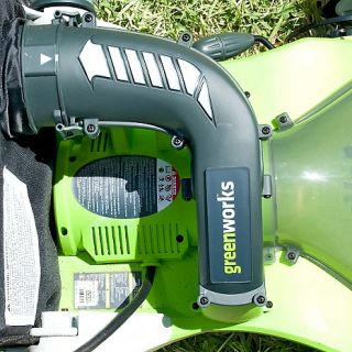 GreenWorks Electric Lawn Vac, 6 Position 14 Amp
