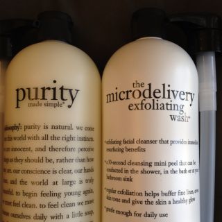 Philosophy Purity Facial Cleanser & Microdelivery Exfoliating Wash