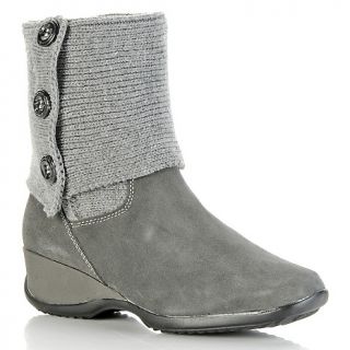138 258 brilliant waterproof suede boot with sweater top note customer