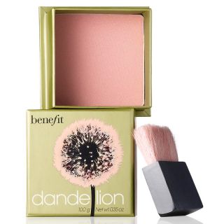 128 786 benefit cosmetics dandelion pink box o powder with brush note