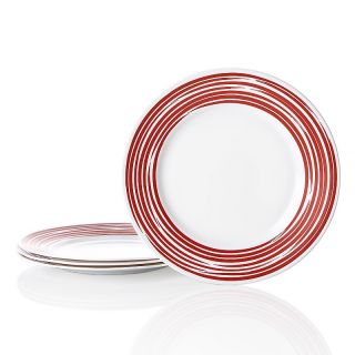208 139 joy mangano strokes of color set of 4 premier dinner plates