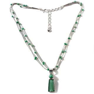Jewelry Necklaces Drop Jay King Variscite Doublet Sterling Silver