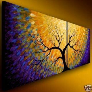 Huge Modern Abstract Wall Decor Art Canvas Oil Painting D239 No Frame