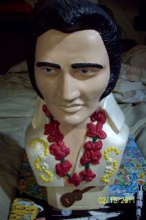  Elvis Presley Bust Hawaiian Lei