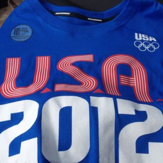  Nike DriFit USA Olympic Team 2012 Eugene Oregon Trials Shirt M