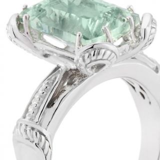 Jewelry Rings Gemstone Victoria Wieck Viridian Green Fluorite