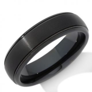 159 825 6mm black tungsten satin finish wedding band ring rating be