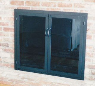  Falmouth Square Twin Door Fireplace Enclosure