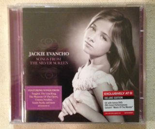 Jackie Evancho Songs From The Silver Screen Music of the Movies CD DVD