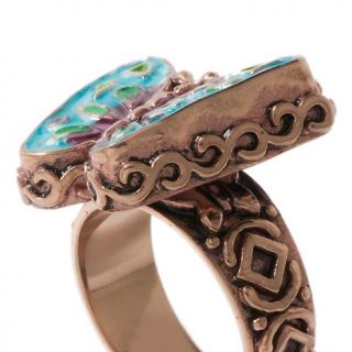 Statements by Amy Kahn Russell Enamel Butterfly Ring