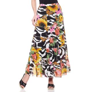 191 179 antthony design originals dance of color tiered chiffon skirt