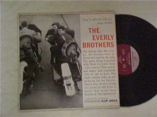 everly brothers lp cadence clp 3003 self titled