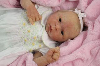  Soft Solid Silicone Doll Kate by Emily Jameson Newborn Baby