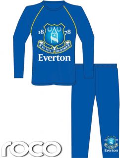 Pigiama Bambini Ufficiale Everton Football Club Cotone 3 10 Anni