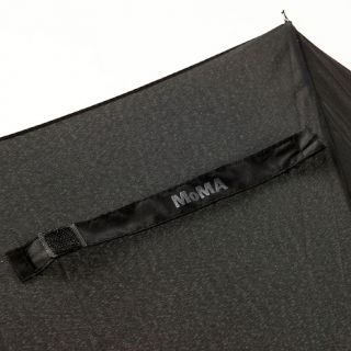 MoMA Design Store MoMA Design Store Black Stick Logo Umbrella