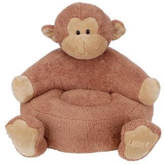 FAO Schwarz Baby Monkey Plush Chair zMC
