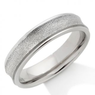 184 513 stainless steel 5mm radiance textured wedding band ring rating