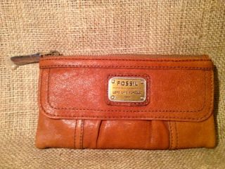 fossil emory vintage leather clutch wallet sl2931