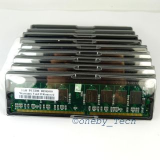 Lot of 10 Pcs High Density 1GB PC3200 DDR400 184pin DDR1 DIMM Desktop