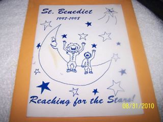 1997 98 Yearbook St Benedict School Evansville in K 8