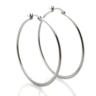 195 617 stately steel stately steel 45mm slender hoop earrings rating