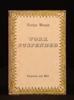 1948 Work Suspended Evelyn Waugh Uniform Edition Short Stories with