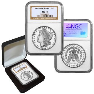 203 996 coin collector 1902 ms64 ngc o mint morgan silver dollar