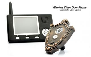 Wireless Video Peephole Phone Visual Intercom Entry System