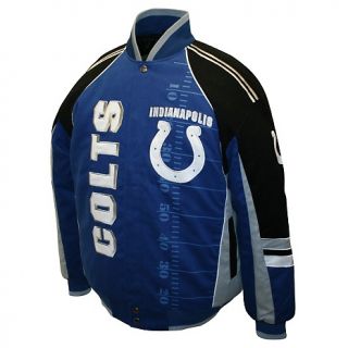 221 735 nfl cotton twill jacket with embroidery colts note customer