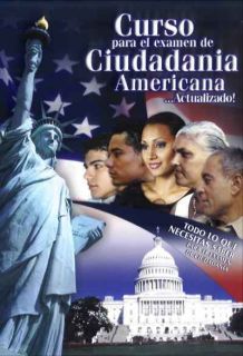 Curso Para El Examen De La Ciudadania Americana DVD NEW Actualizado
