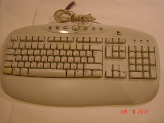 Logitech Keyboard Has English Russian and Ukraine Letters