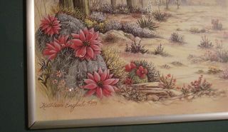 Nice Framed Print by Kathleen English Pitts Desert Scene