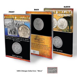 222 387 coin collector 1899 o mint morgan silver dollar with micro o