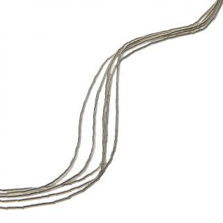 Sajen Silver by Marianna and Richard Jacobs 5 Strand Liquid Sterling