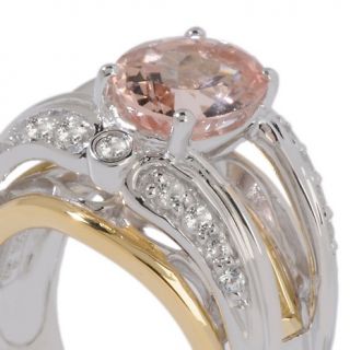 Jewelry Rings Fashion Victoria Wieck 2.74ct Peach Morganite and