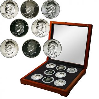 338 229 coin collector 1976 bu proof 8 piece bicentennial eisenhower