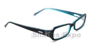 New Coach Eyeglass Kitty 2016 Blue Optical 50mm Navy Auth