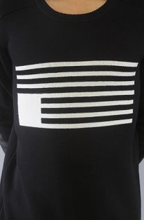 BLVCK SCVLE The Liberation Knit Wool Blend Sweater in Black