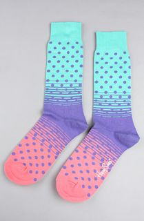Happy Socks The Dots Faded Socks in Pastel Combo