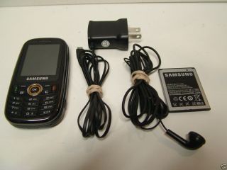 Samsung SGH T369R Linx Black Fido Cell Phone Used