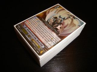   Vanguard English Gold Paladin 50 Cards Complete Deck Blond Ezel RRR