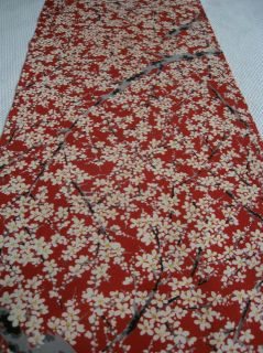 F295 Antique Japanese Silk Kimono Fabric/ Quilt Craft /130cm