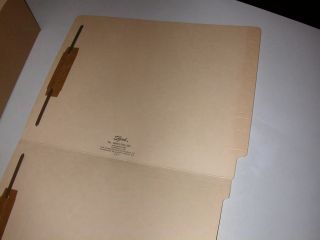  Buyer 100 2 Boxes Manila File Folders End Tab 2 Fasteners Smead