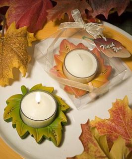96 Fall Theme Autumn Candles Wedding Favors
